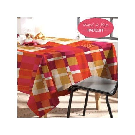 Mantel de Mesa INBED Radcliff-Naranja - Envío Gratuito