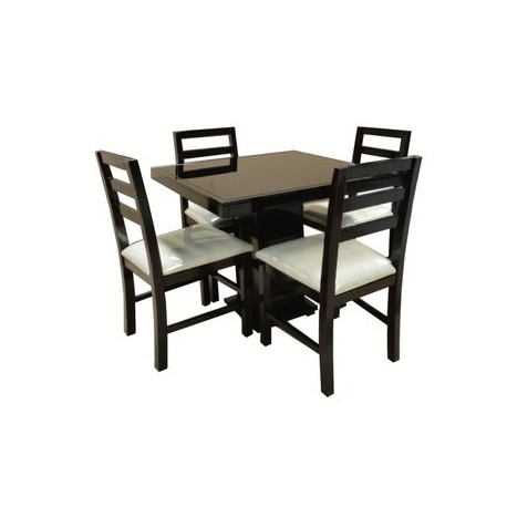 Comedor Dany 4 Sillas Fabou Muebles - Envío Gratuito