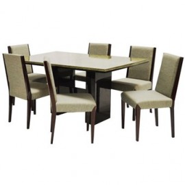 Comedor Kronos 6 Sillas Fabou Muebles - Envío Gratuito