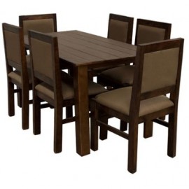 Comedor Jacinda 6 Sillas Fabou Muebles - Envío Gratuito