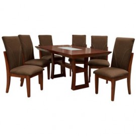 Comedor Haria 6 Silas Fabou Muebles - Envío Gratuito