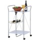 Carrito de Servicio Plegable con Ruedas Metalico OR-436935 Namaro Design - Envío Gratuito