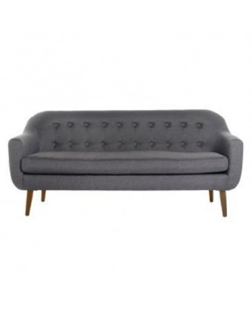 Sofa Hamilton Gris Oxford - Envío Gratuito