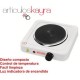 Parrilla Individual de Disco Eléctrica Mayware HY1000B Individual 1000 W-Blanco - Envío Gratuito