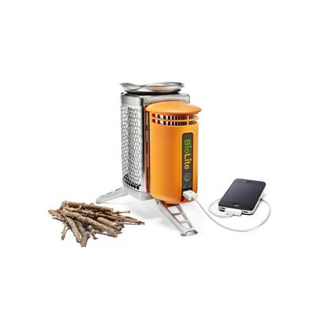 Estufa Biolite Campstove Ecologica- Naranja - Envío Gratuito