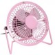 VENTILADOR CON USB DE ESCRITORIO-BRANG-ROSA - Envío Gratuito