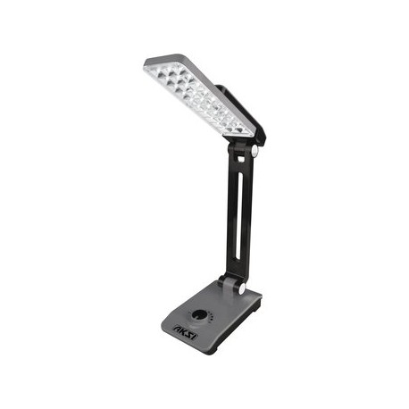 Lampara De Escritorio Aksi Led-Gris. - Envío Gratuito