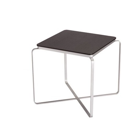 Mesa Lateral Mobilier Cross Side-Negro - Envío Gratuito