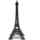 Pumio 10 cm Tamaño Modelo estatua de bronce de la torre Eiffel de la estatuilla del Ministerio del Interior Decoración - Envío G