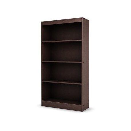 Librero CREA Muebles LC2ch Moderno-Chocolate - Envío Gratuito