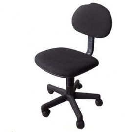 Silla para Oficina con ajuste Neumatico Negro. - Envío Gratuito