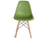 Silla De Comedor Mobilier Replica Eames Lady-Verde - Envío Gratuito