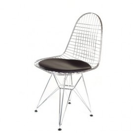 Silla Mobilier Wire Chair-Negro - Envío Gratuito