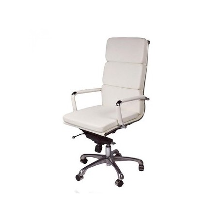 Silla Mobilier Soft Pad High Back-Blanco - Envío Gratuito