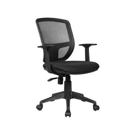 Silla de Oficina Mesh - Semi Ejecutiva Ergonómica Negro - Envío Gratuito