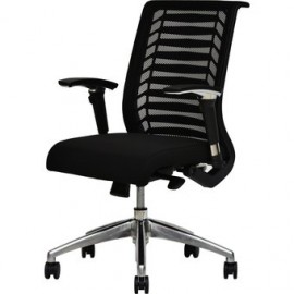 Silla de Oficina Click - Ergonómica Negro - Envío Gratuito