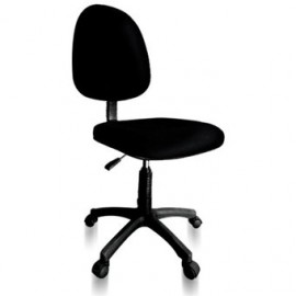 Silla Secretarial Super Económica en Color Negro Mod.009F - Envío Gratuito