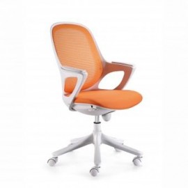 Silla ERGOmobiliario ERGO2740AN Sillon Ergonomico CALABRIA AN-Naranja - Envío Gratuito