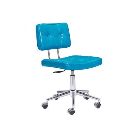 Silla de oficina marca Zuo modelo Series - azul  100238 - Envío Gratuito