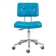 Silla de oficina marca Zuo modelo Series - azul  100238 - Envío Gratuito