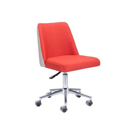 Silla de oficina marca Zuo modelo Season - naranja / 100234 - Envío Gratuito