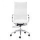 Silla de oficina marca Zuo modelo Glider - blanco / 100372 - Envío Gratuito