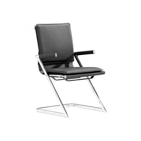 Silla de oficina marca Zuo modelo Lider Plus (conferencia) - negra / 215210 - Envío Gratuito