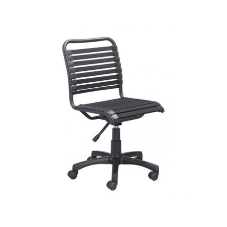 Silla de oficina marca Zuo modelo Stretchie - negra / 100542 - Envío Gratuito