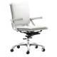 Silla de oficina marca Zuo modelo Lider Plus - blanca / 215214 - Envío Gratuito