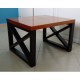 Mesa Traveo Grande (Mueble de diseñador elaborado con madera natural y PTR) - Envío Gratuito