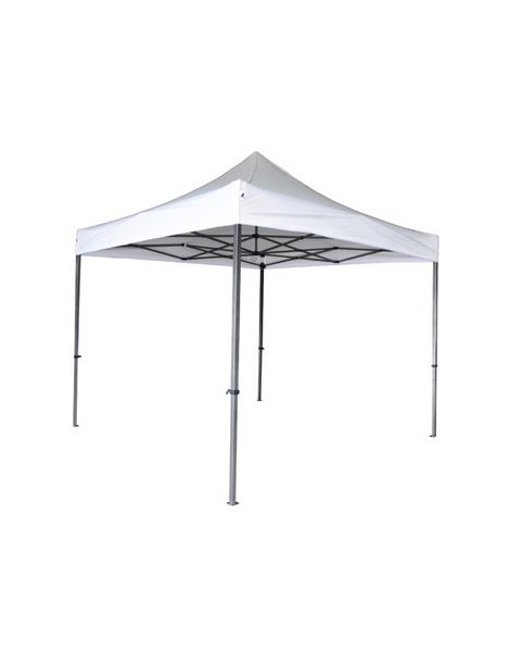 Carpa Toldo 3m X 3m Plegable Lona Impermeable Blanca - Envío Gratuito