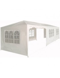 Carpa Toldo 9x3 Plegable Lona Impermeable Con Paredes Jardin - Envío Gratuito