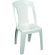 Silla Diplastica Aruba para Jardin-Blanco - Envío Gratuito