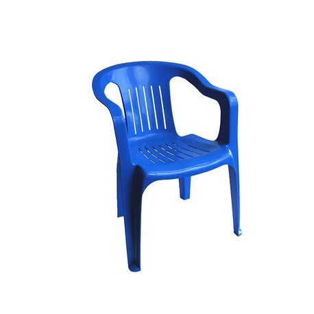 Silla Diplastica Brexia para Jardín-Azul - Envío Gratuito