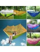 Portátil De Una Sola Persona Mosquito Net Hamaca Cama Colgante Para Viajes De Camping-verde - Envío Gratuito