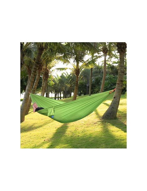 Una persona color clasificado de paracaídas de tela de nylon de la hamaca con la cuerda fuerte 4 - Envío Gratuito