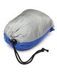 2 People Hamaca 270 x 140cm  Doble Persona Columpio  Hamaca de Ocio para Viajes, Cámping, Senderismo -Azul mas Gris - Envío Grat