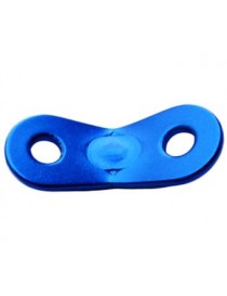 Carpa camping al aire libre del cable de aleación de aluminio de línea de cuerda tensores Kit de accesorios color azul - Envío G