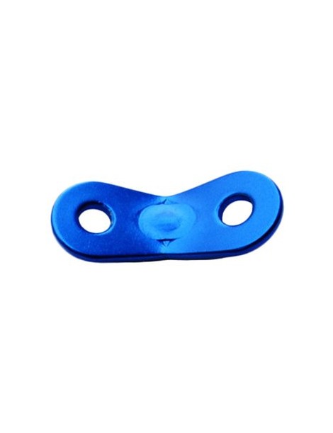 Carpa camping al aire libre del cable de aleación de aluminio de línea de cuerda tensores Kit de accesorios color azul - Envío G