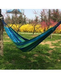 4PC Portátil Paracaídas Hamaca Cámping Oscilación Dormido Cama Herramientas -Azul - Envío Gratuito