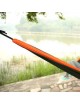 Hamaca Doble De Paracaída Cama Colgante Al Aire Libre De Nylon Camping, Verde mas Naranja - Envío Gratuito