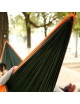 Hamaca Doble De Paracaída Cama Colgante Al Aire Libre De Nylon Camping, Verde mas Naranja - Envío Gratuito