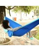 Hamaca De Paracaída Cama Colgante Al Aire Libre De Nylon Camping Para Una Persona, Azul - Envío Gratuito