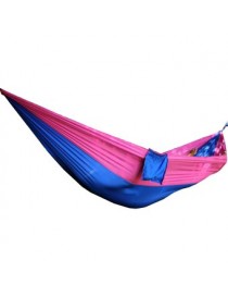 Doble personas ultraligero al aire libre Hamaca recorrido que acampa Hamaca 140 por  260 CM-A551 - Envío Gratuito