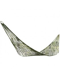 Sola persona reticulares hamaca al aire libre Hamacas Ocio 80 por  260 cm Verde - Envío Gratuito