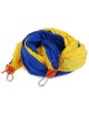 CX Hamaca Double Person Portable Nylon Fabric Hammock-Azul y amarillo - Envío Gratuito