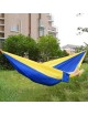 CX Hamaca Double Person Portable Nylon Fabric Hammock-Azul Y Amarillo - Envío Gratuito