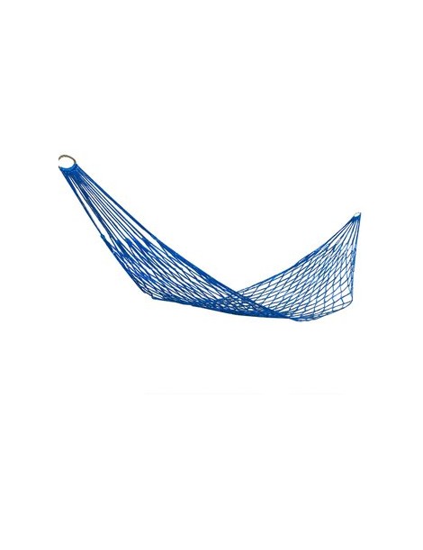 Sola persona reticulares hamaca al aire libre Hamacas Ocio 80 por  260 CM Blue - Envío Gratuito