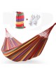 Acampar Al Aire Libre Oscilación Tela Hamaca Colgante De La Lona-rojo - Envío Gratuito
