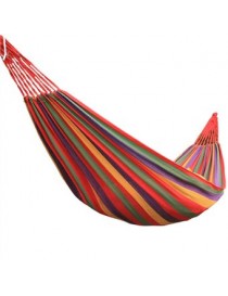 Hamaca de lona, cama colgante para acampar al aire libre , viajes 100 por  200 cm - color al azar - Envío Gratuito